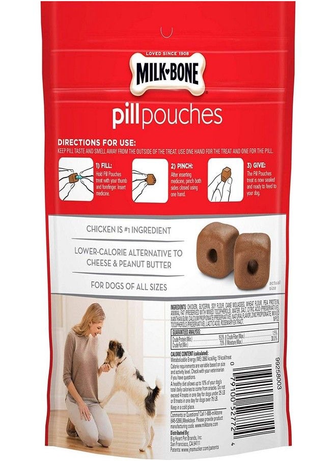 Milk-Bone Pill Pouches Dog Treats, Real Chicken Flavor, 6 Ounces - pzsku/Z09DDE3A200DB2D8F4FD7Z/45/_/1673956472/2a9332a8-1171-46c6-81d5-f475b390e9da