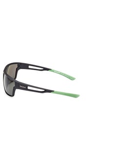 Timberland Men's Polarized Rectangular Sunglasses - TB0000102R65 - Lens Size: 65 Mm  - Image 2