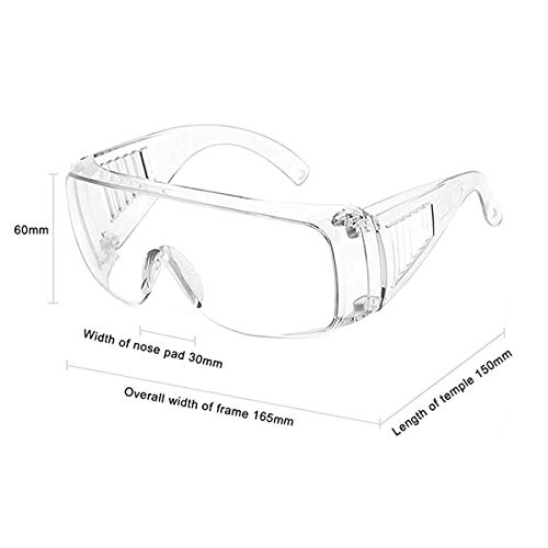 Pacificdeals Combo of 2 Day Eye Protection Safety Goggles Glasses For Men Women Industrial Work Chemistry Lab Driving Car Bike Riding From Dust - Image 3