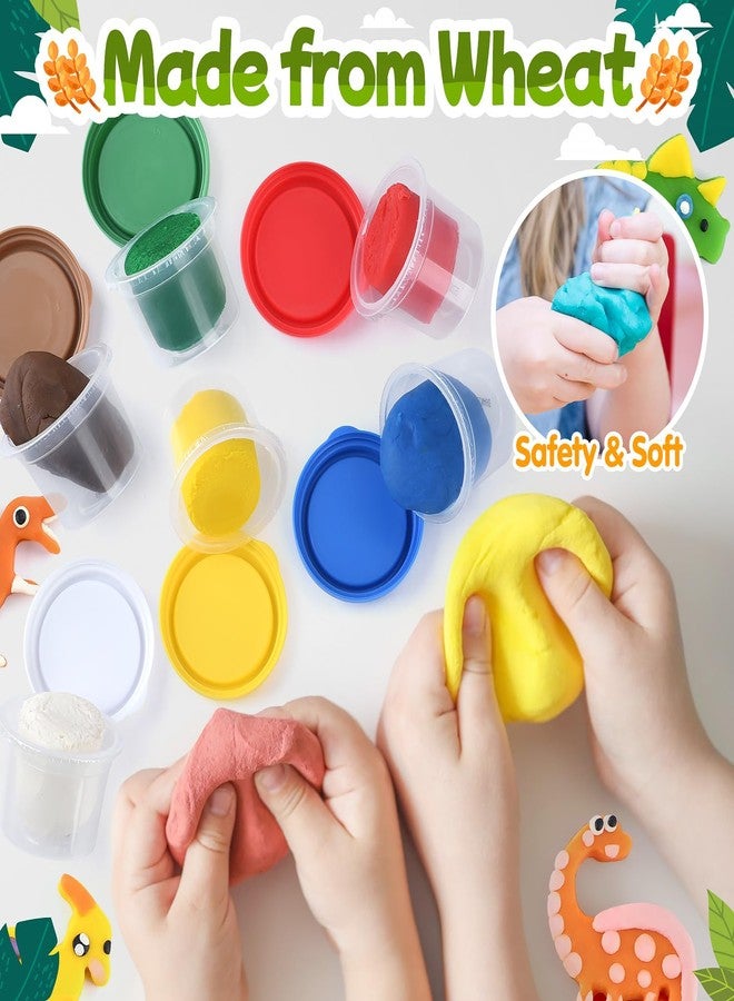 بلاي ألعاب ديناصورات من الصلصال الملون - Image 3