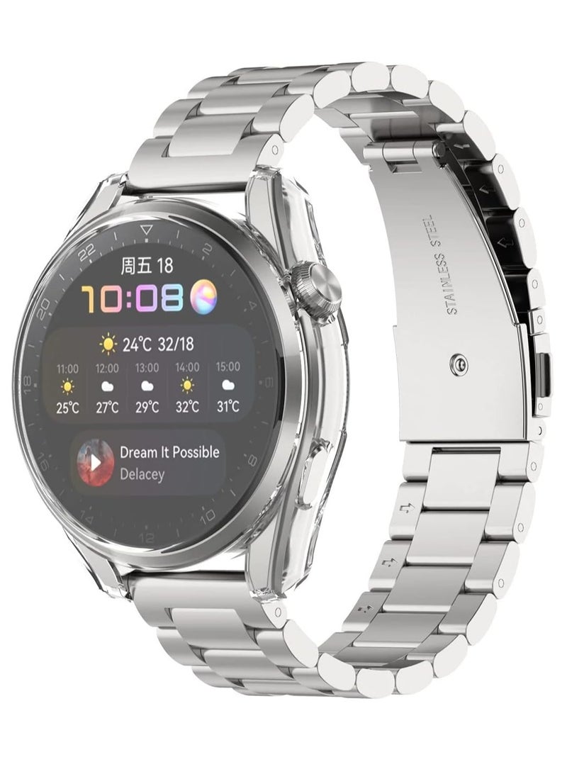 Generic Compatible with Huawei Watch GT/GT2 46mm Watch Case, Soft TPU All-Around Protective Shell Cover, Clear - Image 2