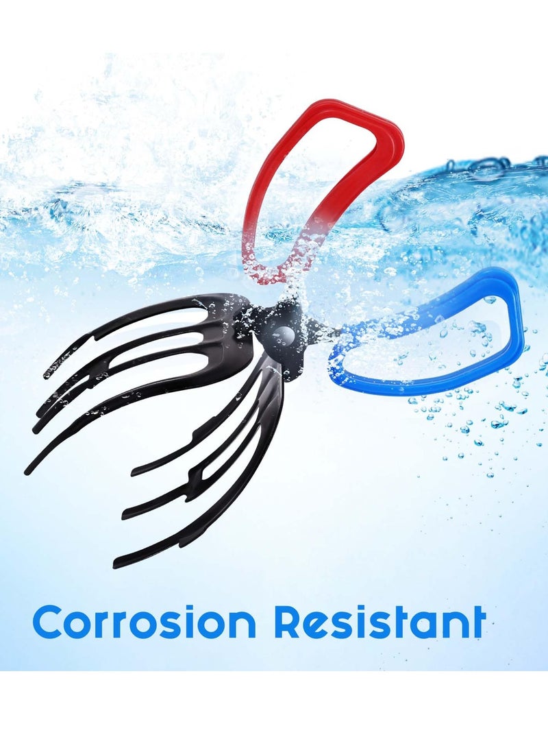 Excefore Fish Gripper Set, 2 Pcs with 2 Claw and 3 Claw Metal Fish Grabbers, Strong Grip, Waterproof Fishing Pliers Gripper Control Clamp, Durable Fish Tool Control Forceps for Fishing - Image 5