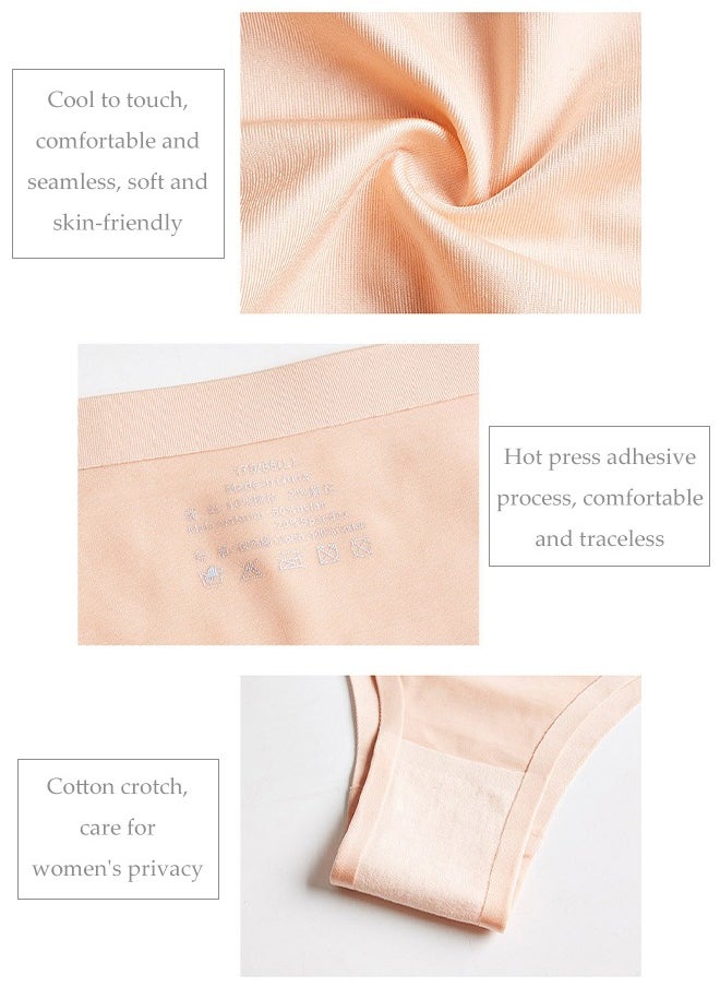 Generic 3PCS Women's Panties Maternity Knickers Soft Breathable Without Seam Underpants High Waist Ladies Brief Breathable Undies Pants  - Image 2