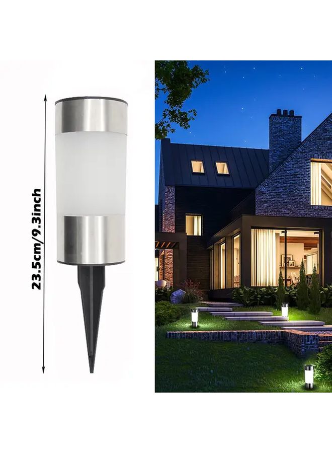 3 قطع أضواء حدائق تعمل بالطاقة الشمسية، ضوء دافئ، ديكورات عيد الميلاد الخارجية - Image 4