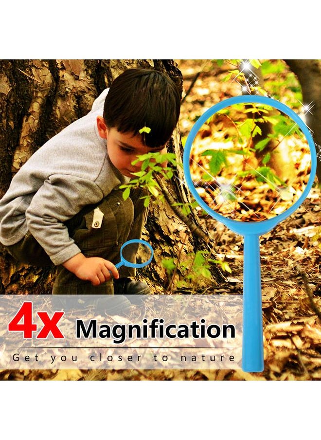 Thoraya 6Pcs Outdoor Exploration Binoculars Set Young Kids Educational Gift for Camping Hiking Yellow  - Image 4
