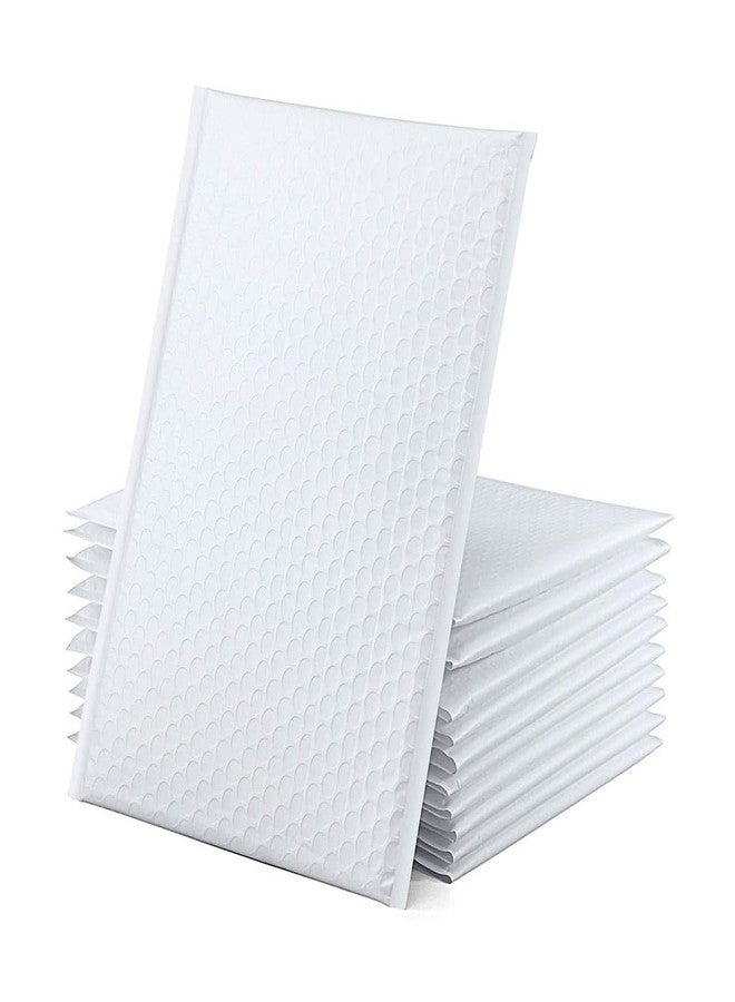 DowDew Water Resistant Bubble Envelope Mailers [10 Pack] 6 inch x 9 inch #0 White Poly Padded Shipping Envelopes Self Sealing Cushioned Packaging Bags - Image 4