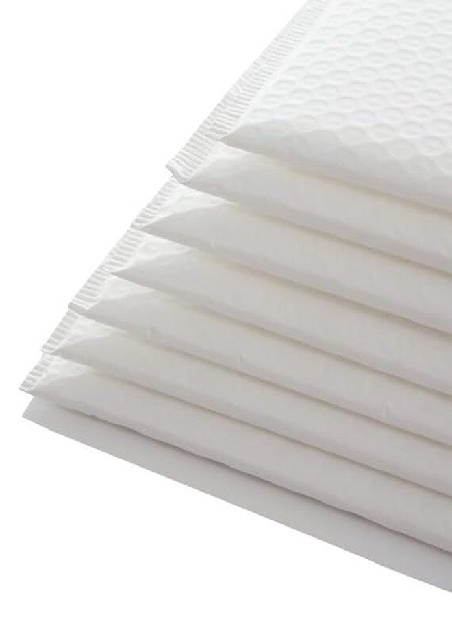 DowDew Water Resistant Bubble Envelope Mailers [10 Pack] 6 inch x 9 inch #0 White Poly Padded Shipping Envelopes Self Sealing Cushioned Packaging Bags - Image 3
