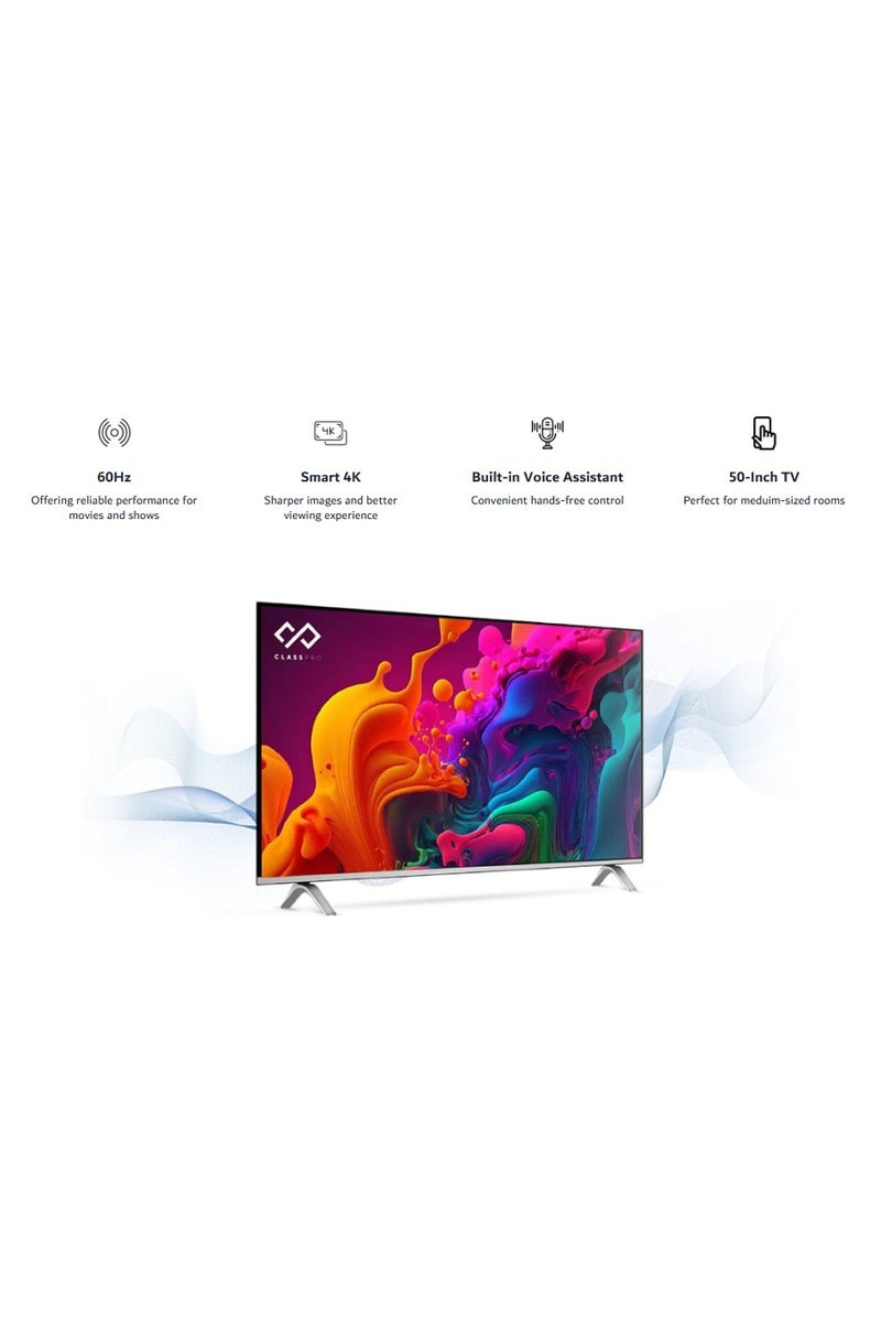 ClassPro 50 inch 60HZ 4k UHD HDMI 3 USB 2  - Image 3