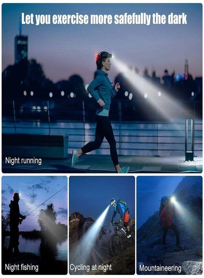 Care4 Care 4 Super Bright Headlamp Light | Rechargeable Head Torch | Hands Free Head Flashlight LED Lamp Water Resistant Drop Resistant Head Lamp Spotlight for Camping Fishing Running Cycling (Multicolor) - Image 5