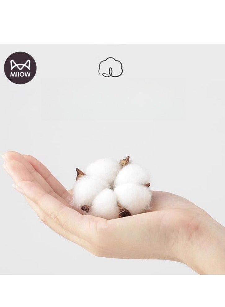 MIIOW بيجاما تنفس - بيجاما للرجال مصنوعة من القطن الخالص، فضفاضة ومريحة، مجموعة بدلة منزلية غير رسمية بأكمام طويلة - Image 5