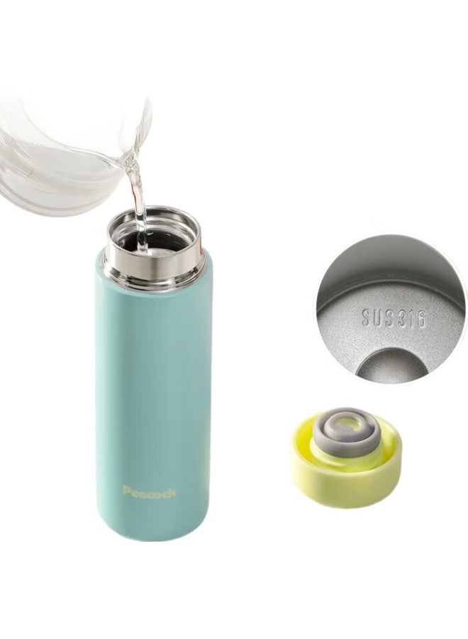 Peacock Mini Insulated Cup For Women, High-Value And Portable Pocket Cup, Lipstick Cup, New - Image 1