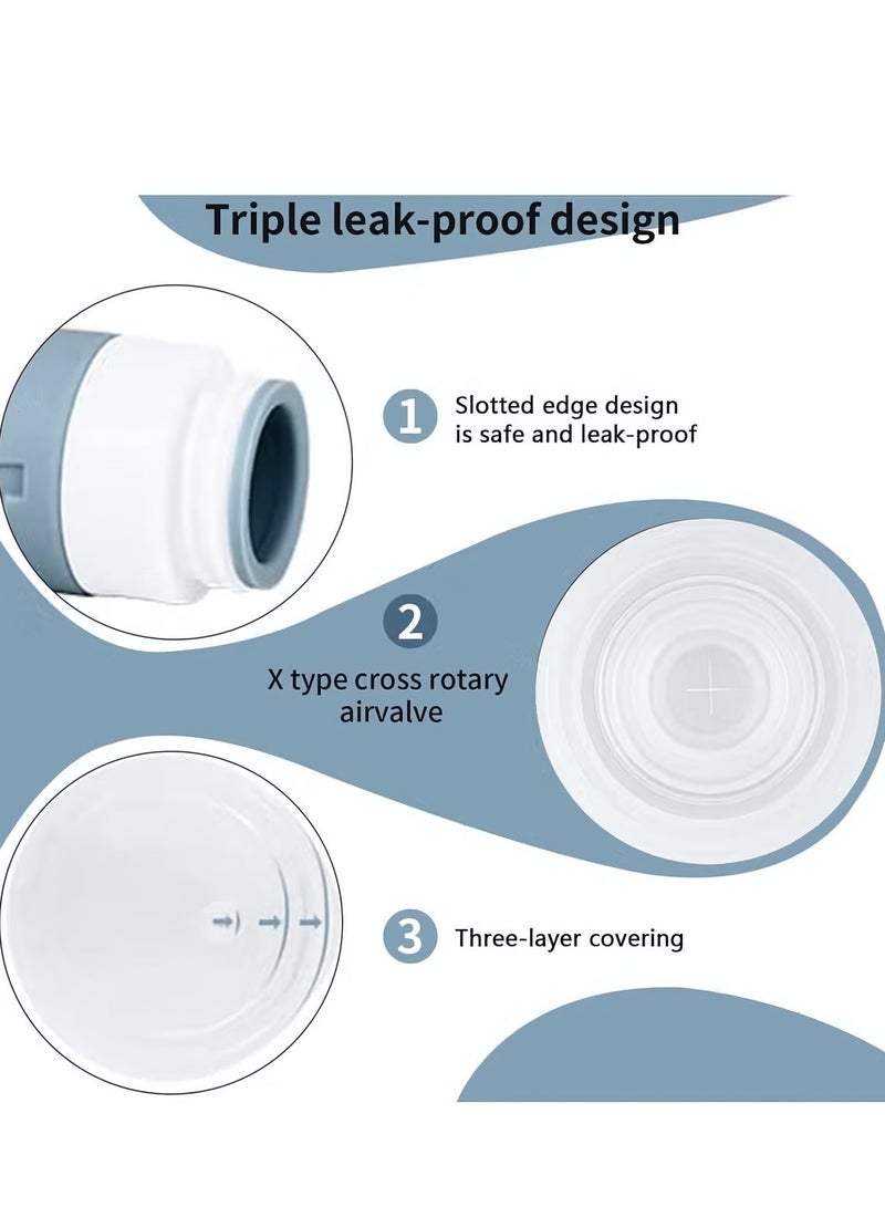 16 Pack Travel Bottles for Toiletries, Silicone Travel Containers jar for Toiletries, Leak Proof Refillable Liquid Shampoo And Conditioner Travel Essentials Toiletry Bottles - Image 3