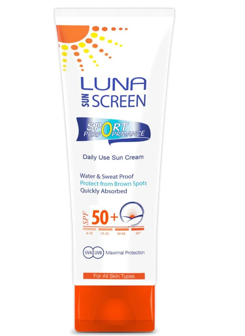 Luna Daily Use Sunscreen Sport SPF 50+ - 130ml 