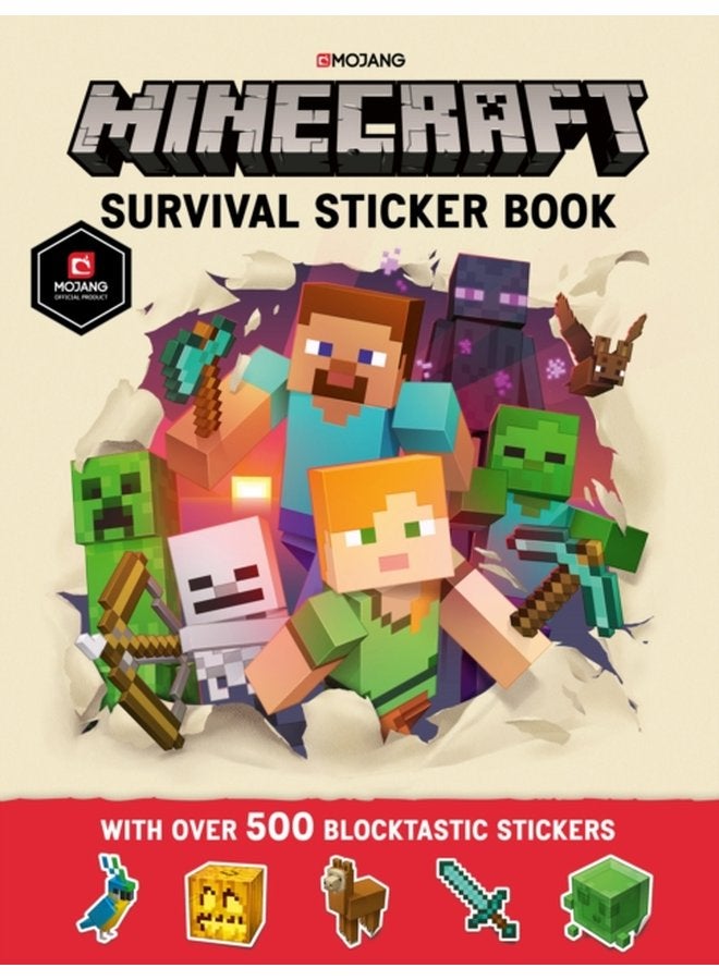 Minecraft Survival Sticker Book An Official Minecraft Book from Mojang - Paperback