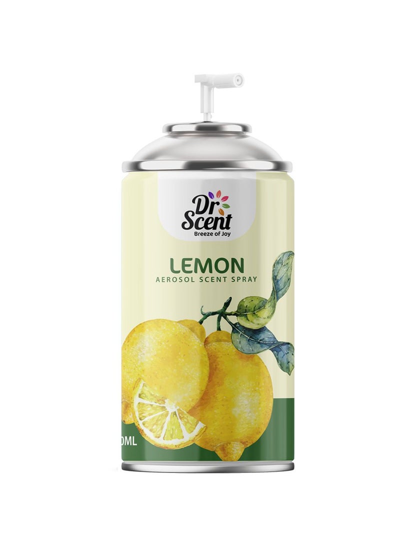 DANUBE HOME Dr Scent Oil-Based Room Spray 300ml – Long-Lasting Lemon Fragrance, Premium Air Freshener for Home, Office, Car & Bathrooms, Eliminates Odors & Creates a Fresh Citrus Ambiance - Image 1