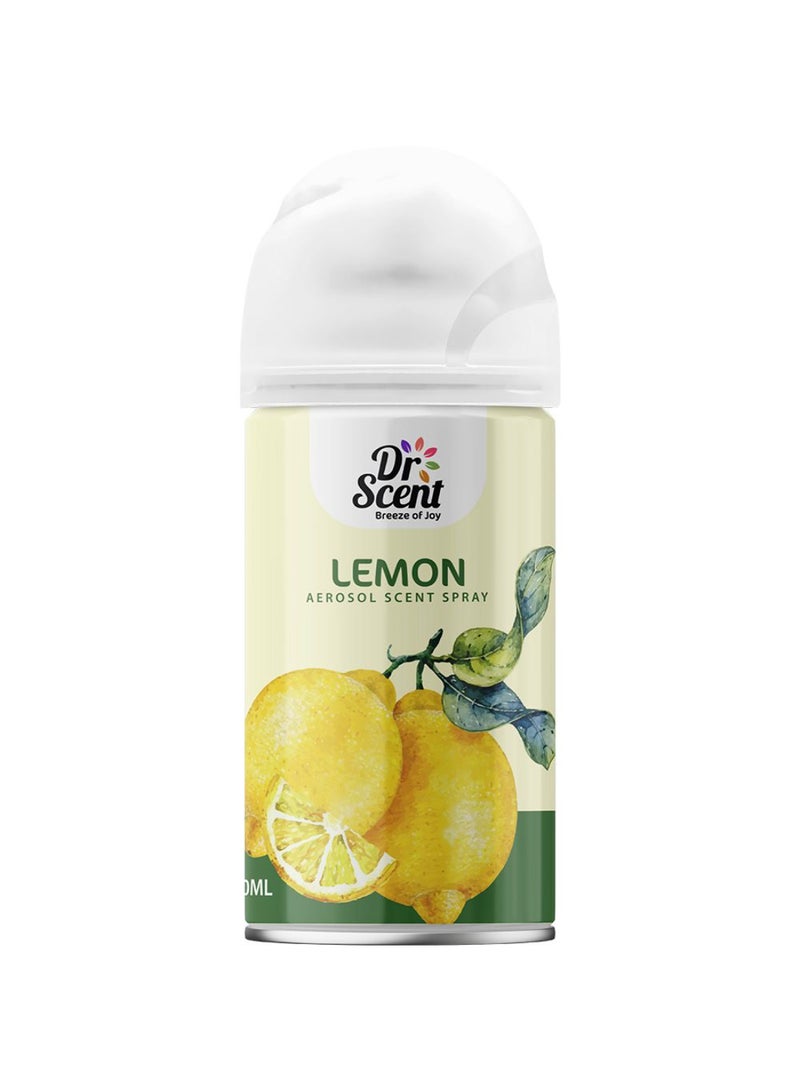 DANUBE HOME Dr Scent Oil-Based Room Spray 300ml – Long-Lasting Lemon Fragrance, Premium Air Freshener for Home, Office, Car & Bathrooms, Eliminates Odors & Creates a Fresh Citrus Ambiance - Image 2