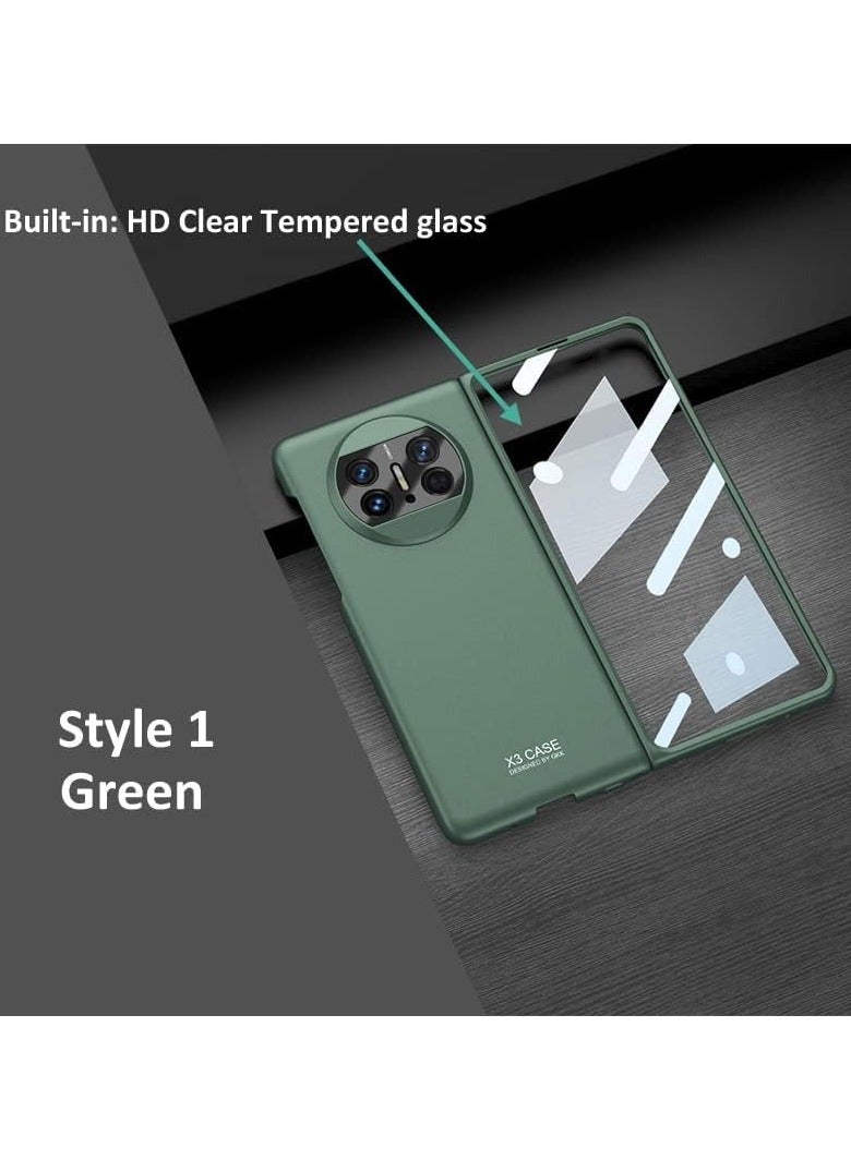 عام حافظة رقيقة جدا متوافقة مع هواوي ميت إكس 3 غطاء بلاستيكي غير لامع من الزجاج المقسى لهاتف ميت إكس 3 - Image 2