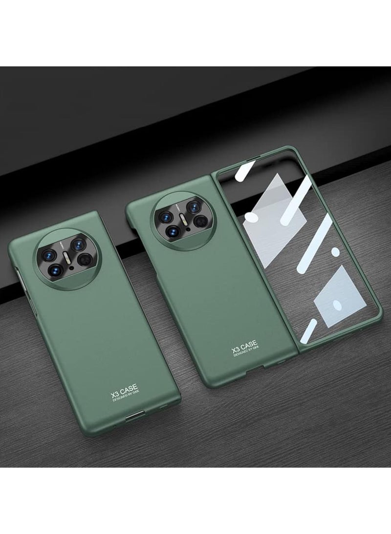 عام حافظة رقيقة جدا متوافقة مع هواوي ميت إكس 3 غطاء بلاستيكي غير لامع من الزجاج المقسى لهاتف ميت إكس 3 - Image 1