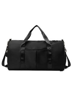 Generic Sports Fitness Travel Unisex Bag Dry and Wet Separation, Shoulder and Carry On Luggage Bag With Shoe Compartment Multi-function Training, Yoga, Travel, Luggage, Swim, Gym 46X21X24 cm with Large Capa  - Image 1