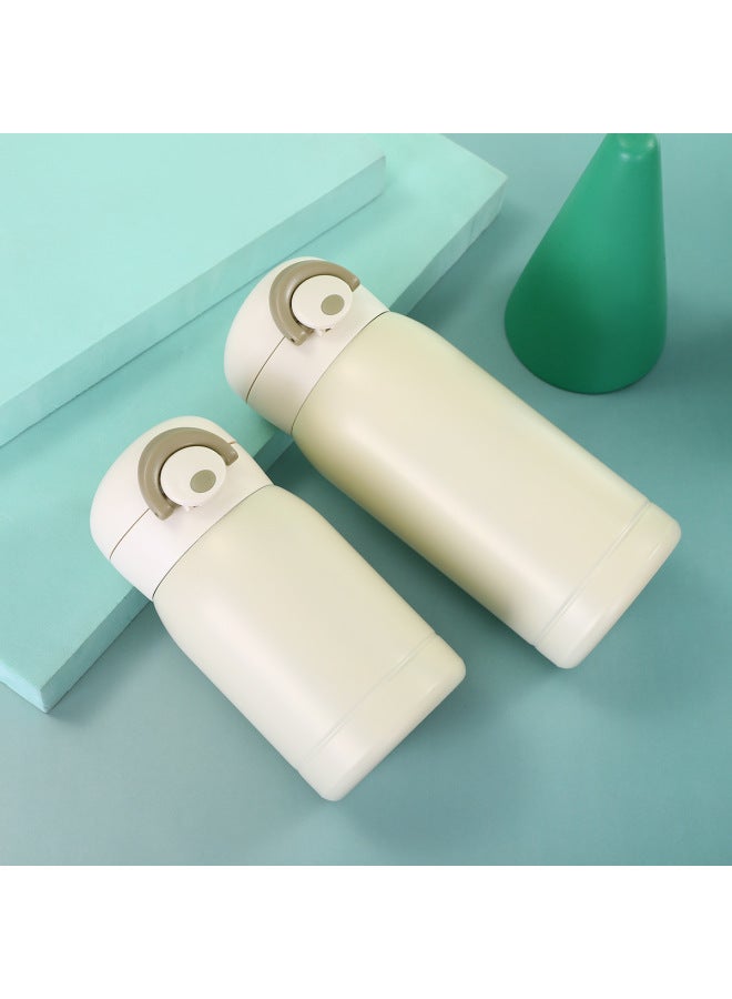 New 304 Stainless Steel Drop-resistant Thermos Cup Children's Mini Double-layer Vacuum Pocket Cup High-value Bouncing Cup