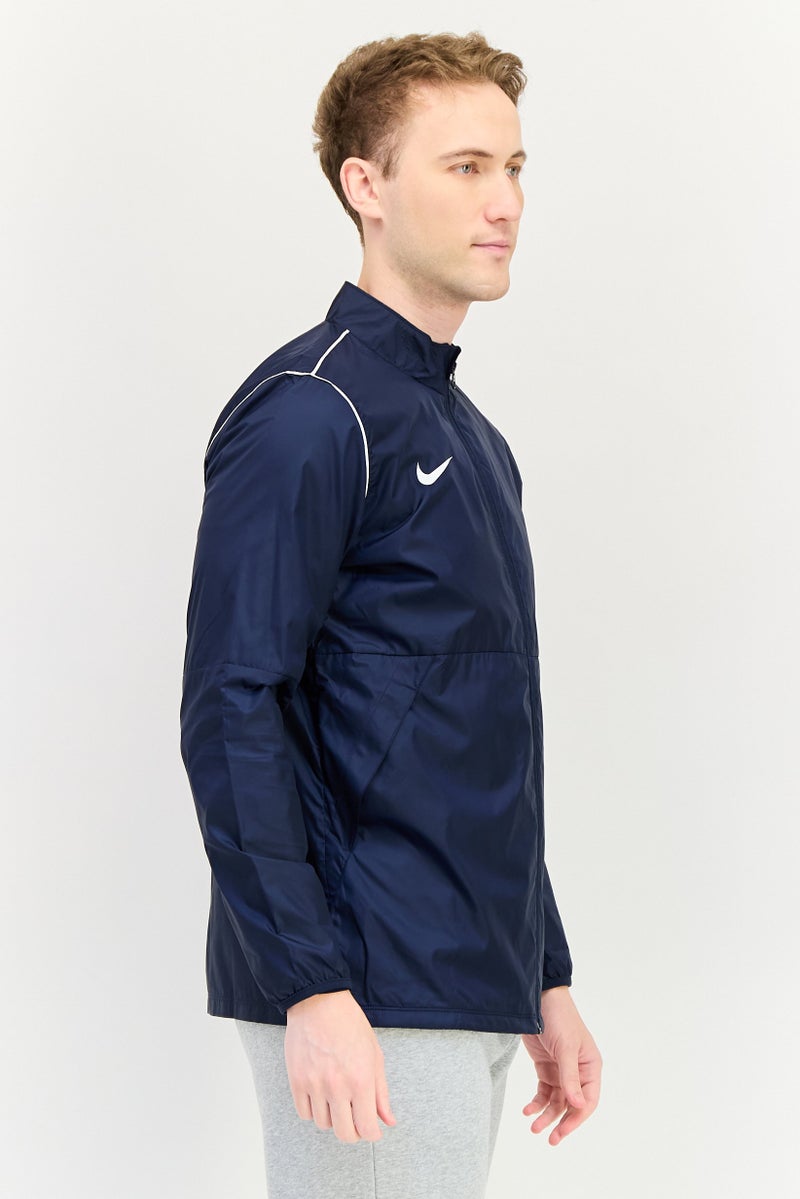 Nike جاكيت كرة القدم للرجال بأكمام طويلة، مناسب، لون كحلي - Image 3