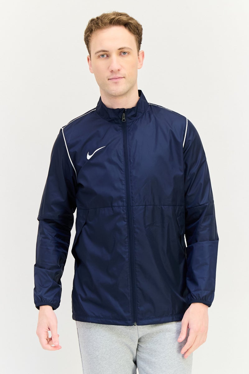 Nike جاكيت كرة القدم للرجال بأكمام طويلة، مناسب، لون كحلي - Image 1