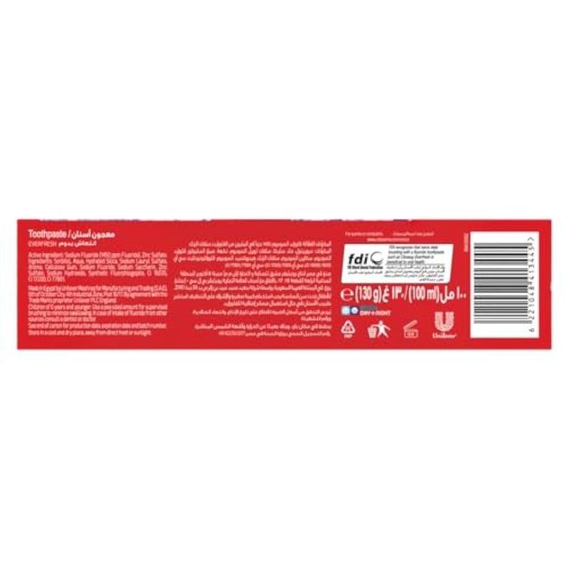 CLOSE UP Closeup Ever Fresh for 12H Fresh breath Red Hot Toothpaste 100ml - Image 4