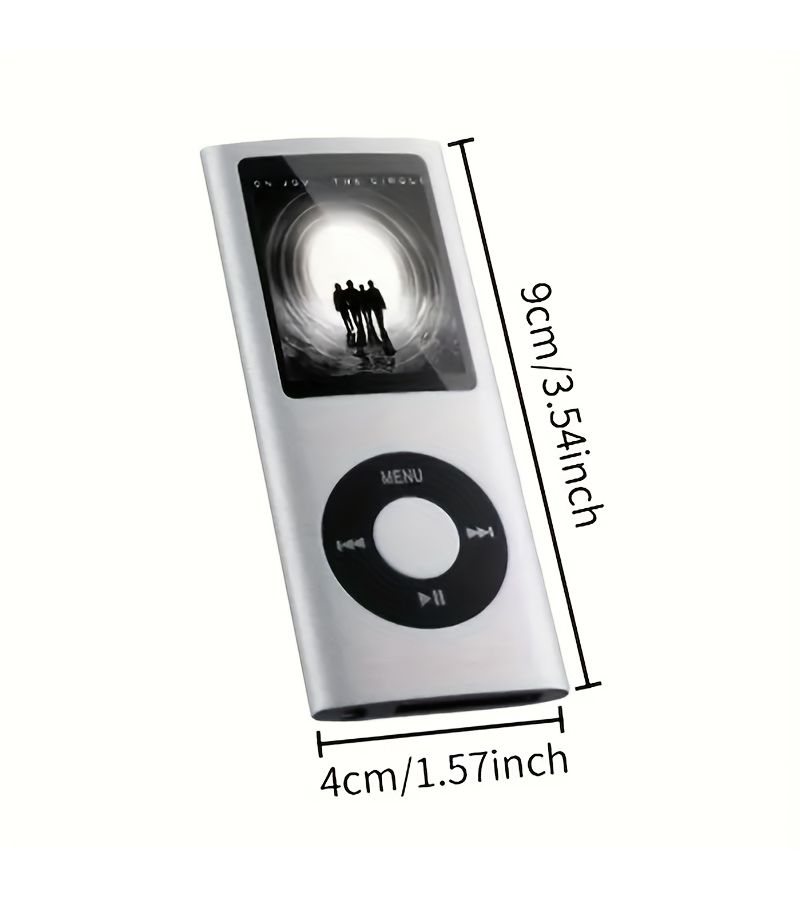 Pink MP3 Player 32GB Portable Digital Music Player with Voice Record - Image 4