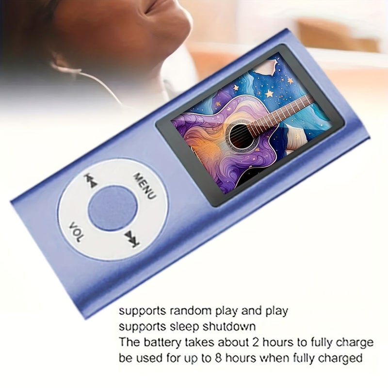 Pink MP3 Player 32GB Portable Digital Music Player with Voice Record - Image 3
