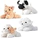 PREXTEX Stuffed Puppies Set of 4 Cute Dog Toy Stuffed Animals for Girls and Boys 6 Inch Small Plushies Plush Dogs Stuff Animals for Puppy Party Favors Small Stuffed Animals Puppy Toys for Kids - Image 3