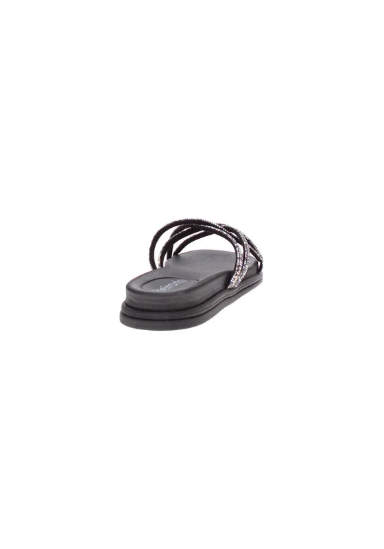 Beira Rio  Beira Rio Ladies Flat Sandals Black | Made In Brazil for Women | Best Price UAE