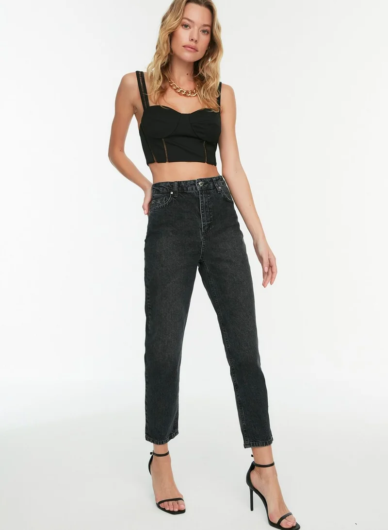 trendyol High Waist Ankle Jeans