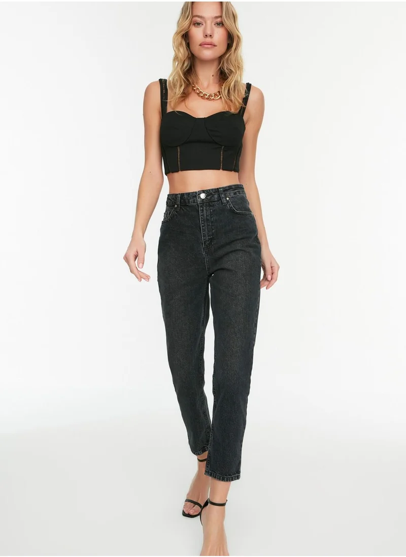 trendyol High Waist Ankle Jeans