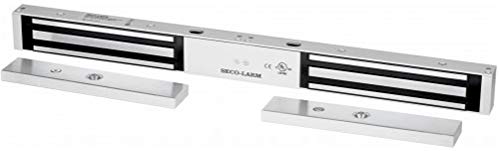 SECO-LARM قفل كهربائي مزدوج الأبواب من سيكو-لارم إنفورسير، 600 رطل (E-941DA-600Q) - Image 1