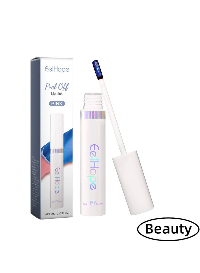 Eelhope Peel-Off Lip Stain lipstick, Tear Off Lip Gloss, Long Lasting, Waterproof And Transfer Proof, Moisturizing And Nourishing Peel-Off Lip Stain Lip, And Non Stick Cup Portable Lip Care - Image 1