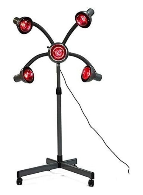 5 Heads Infrared Heat Lamp Hair Dryer Color Therapy Styling Tools Flexible Arms