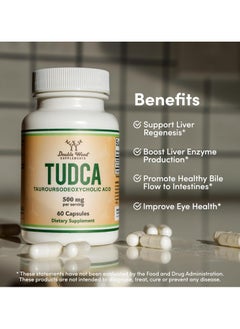 DoubleWood DoubleWood Supplements TUDCA Liver Support Supplement 60 Capsules  - Image 3