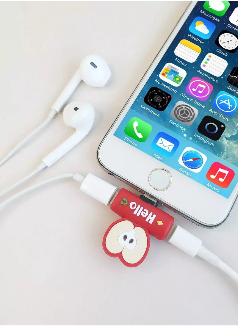 Generic Cartoon Audio Adapter Compatible With iPhone  - Image 1