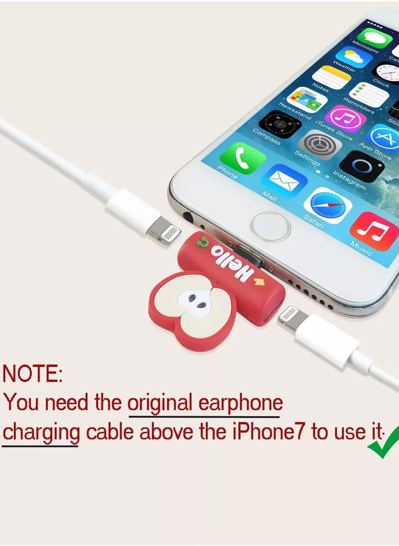Generic Cartoon Audio Adapter Compatible With iPhone  - Image 3