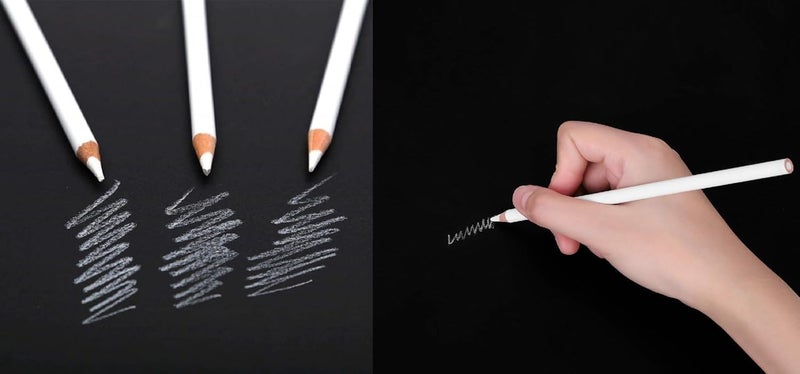 Generic ARTISTERY Charcoal Pencils Drawing Set - 12 Pieces Soft Medium and Hard for Drawing, Sketching, Shading, Artist Pencils With 3 Pcs White Medium Charcoal Pencil For Art Drawing, Sketching Art Set  - Image 3