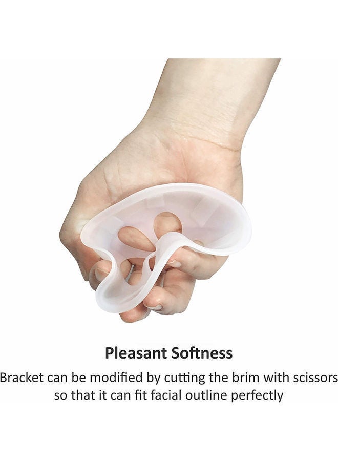 NIBEMINENT 5-Piece Silicone Bracket Mask - Image 4