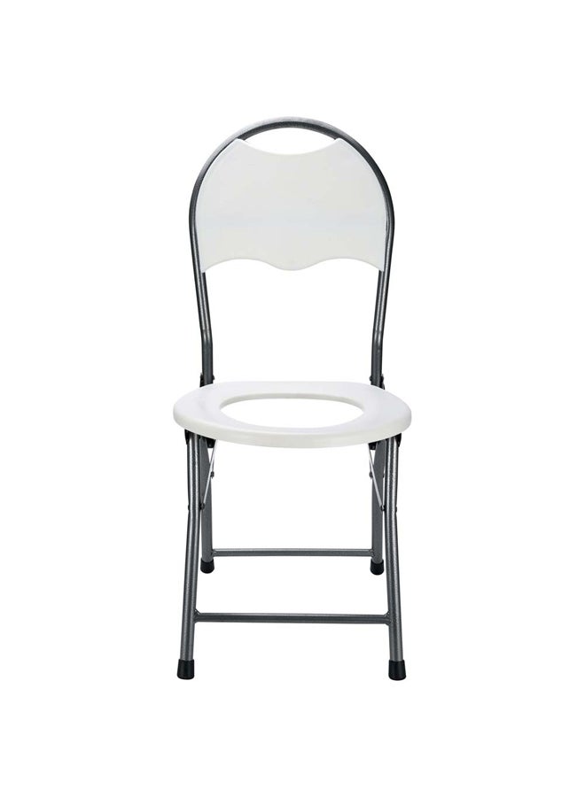 DPT Portable folding bath chair, White,48Cm - Image 2