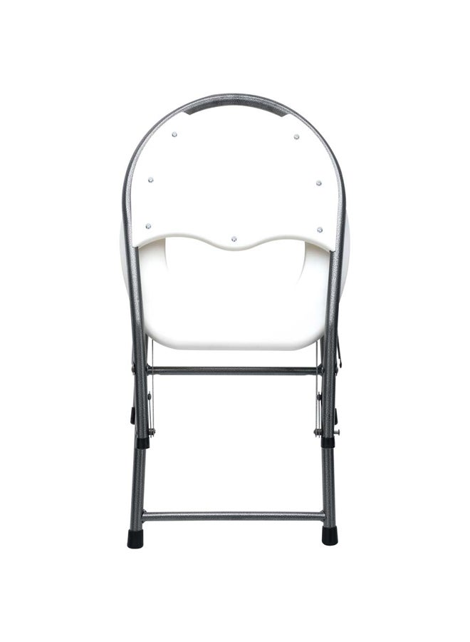 DPT Portable folding bath chair, White,48Cm - Image 3