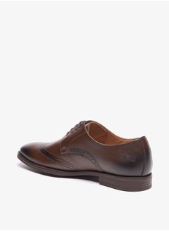 LBL by Shoexpress Perforated Lace-Up Derby Shoes  - Image 2