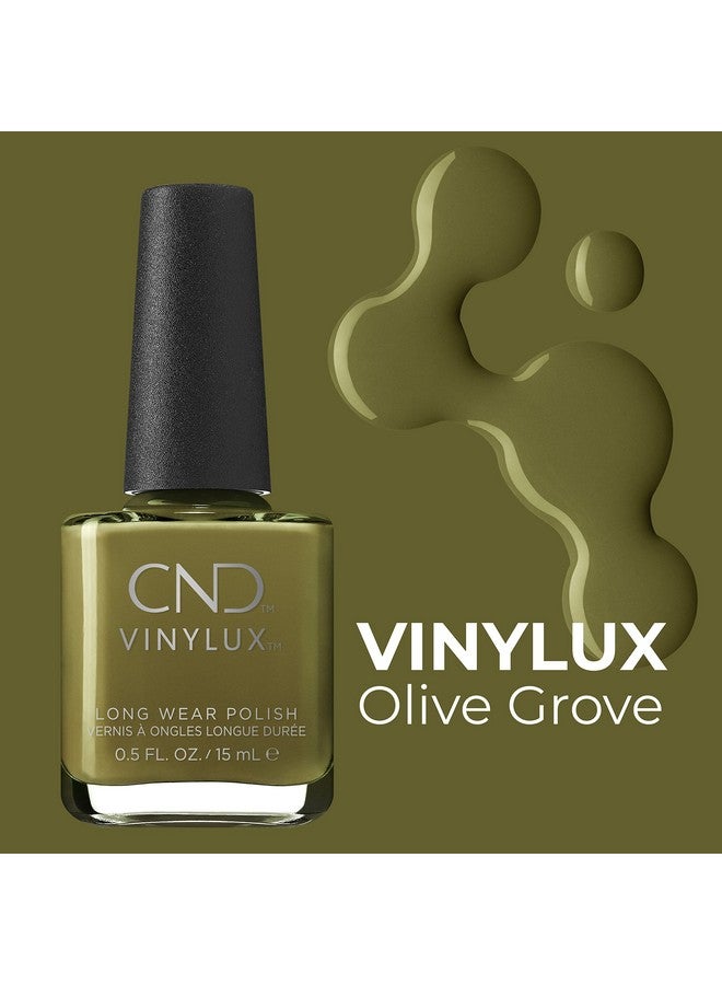 سي إن دي طلاء أظافر فينيلوكس لونج وير أخضر، لون مقاوم لللمعان والتقطيع، 0.5 أونصة سائلة - Image 2