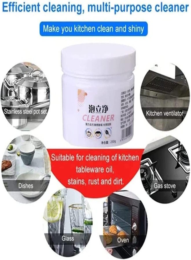Suicune Foam Rust Remover Kitchen All-Purpose Cleaning Powder, Multi-purpose Foam Cleaner Rust Remover, Soak to Clean Greasy Dirt, 2023 Kitchenware Cleaning Agent, Kitchen Cleaning Foam - Image 3