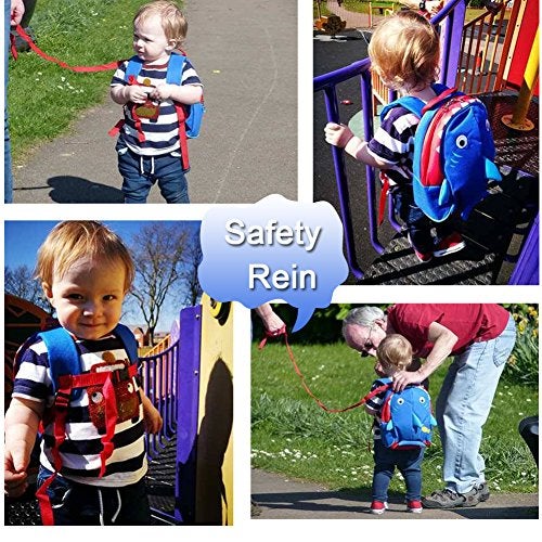 yodo Kids Insulated Toddler Backpack with Leash Safety Harness Lunch Bag - Image 2