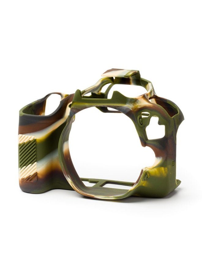 easyCover Protective Camera Case for Canon 200D/250D SL2/SL3 Camo, Camouflage - Image 1