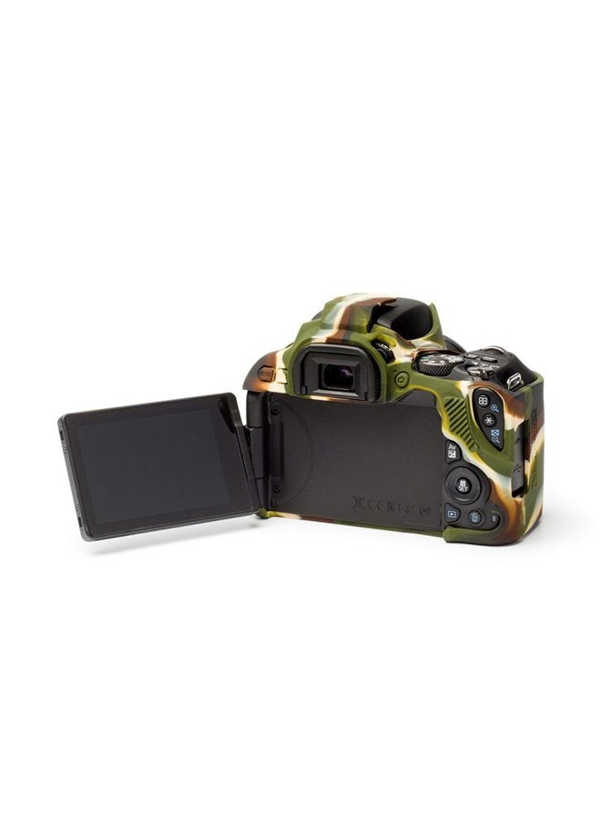 easyCover Protective Camera Case for Canon 200D/250D SL2/SL3 Camo, Camouflage - Image 4