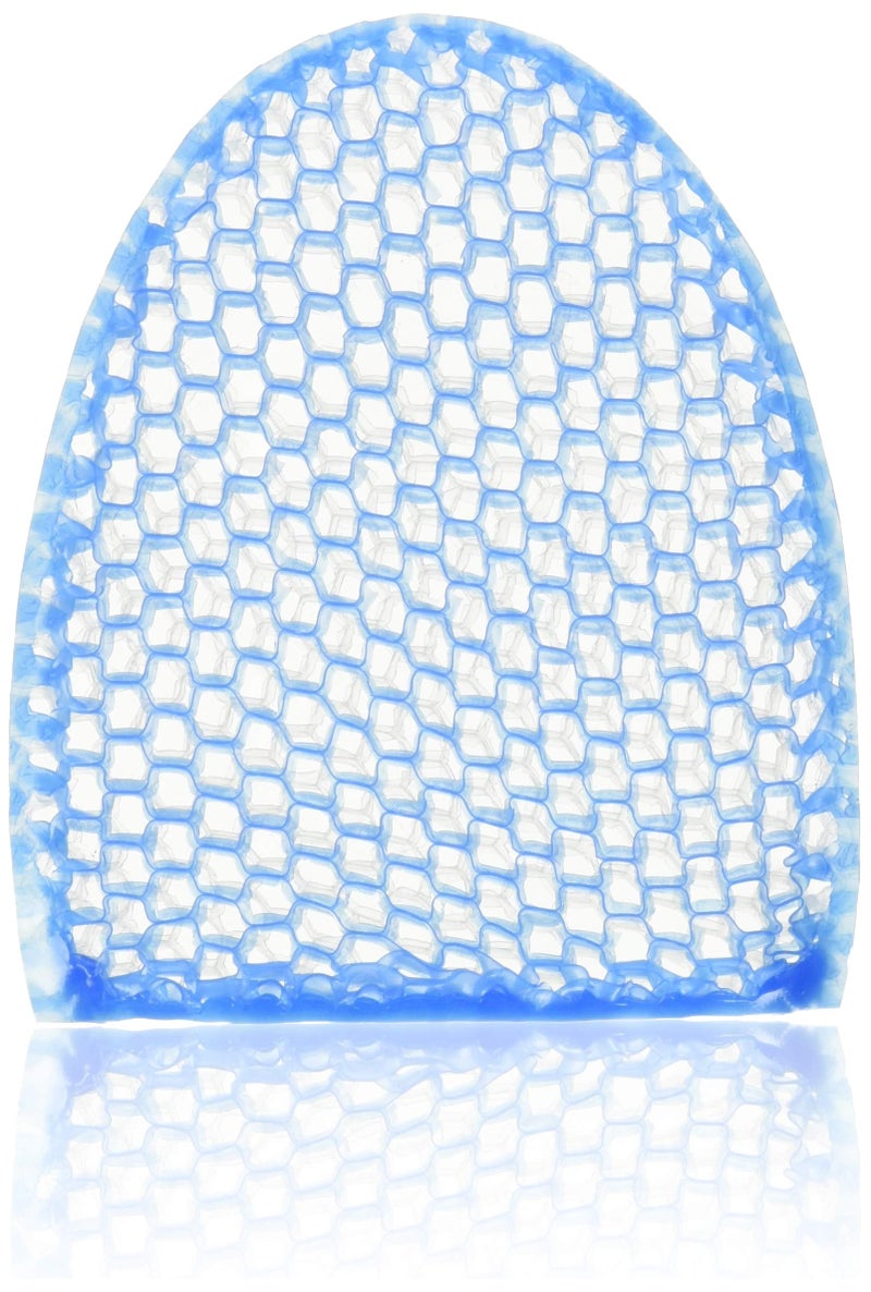 Supracor SpaCell Facial Sponge - Face Scrubber, Honeycomb Face Exfoliator for Smoother, Softer, and Younger Looking Skin, Blue, One Pack